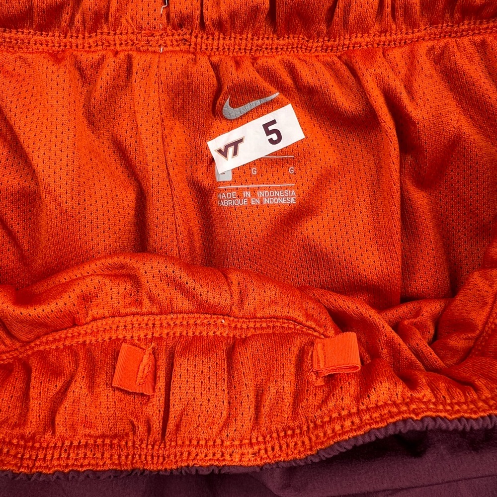 Nike Virginia Tech Hokies On Field Warmup Pants Men Large Tall TEAM ISSUE Maroon - Picture 4 of 14